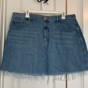 Old navy jean skirt